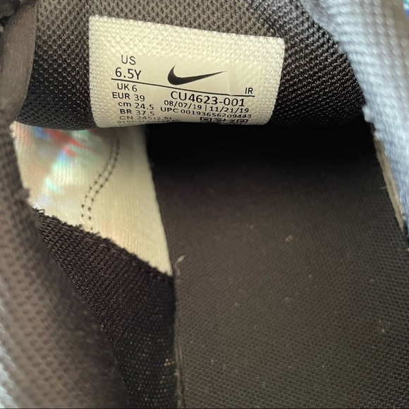 NIKE air max plus gs black hyper blue sneakers - Picture 9 of 9